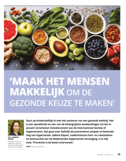 Maak het mensen makkelijk om de gezonde keuze te maken